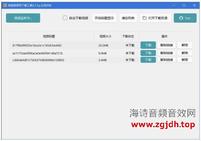 微信视频号下载工具最新中文绿色版